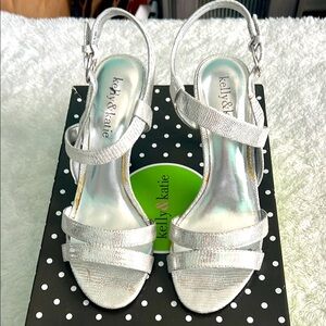 Kelly & Katie Silver Women's Sandals